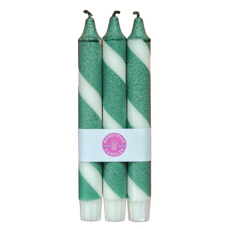 NORDTRICE "hand-made" stearīna sveces 3gab, +/-6h