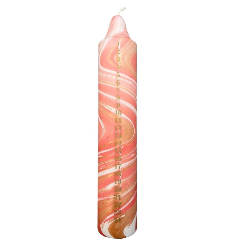 NORDTRICE lielā stearīna vaska svece 27.5x5cm, +/-50h, 5744005360350