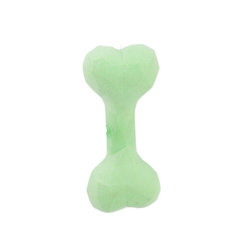 DOGS rotaļlieta 16.5x7.5x3.5cm, zaļš gumijas kauls