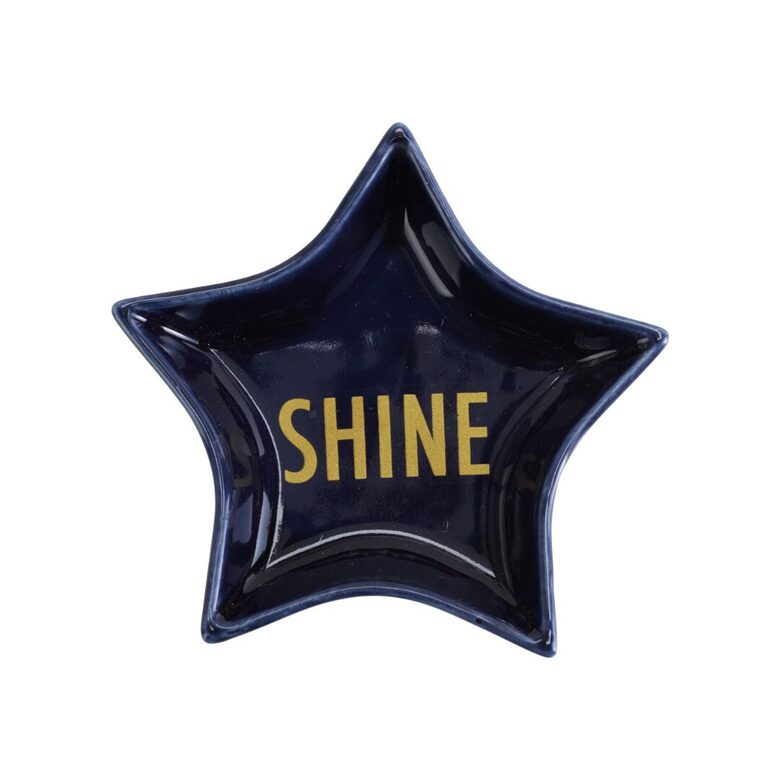 SNACKY porcelāna šķīvis d9.5cm, zils