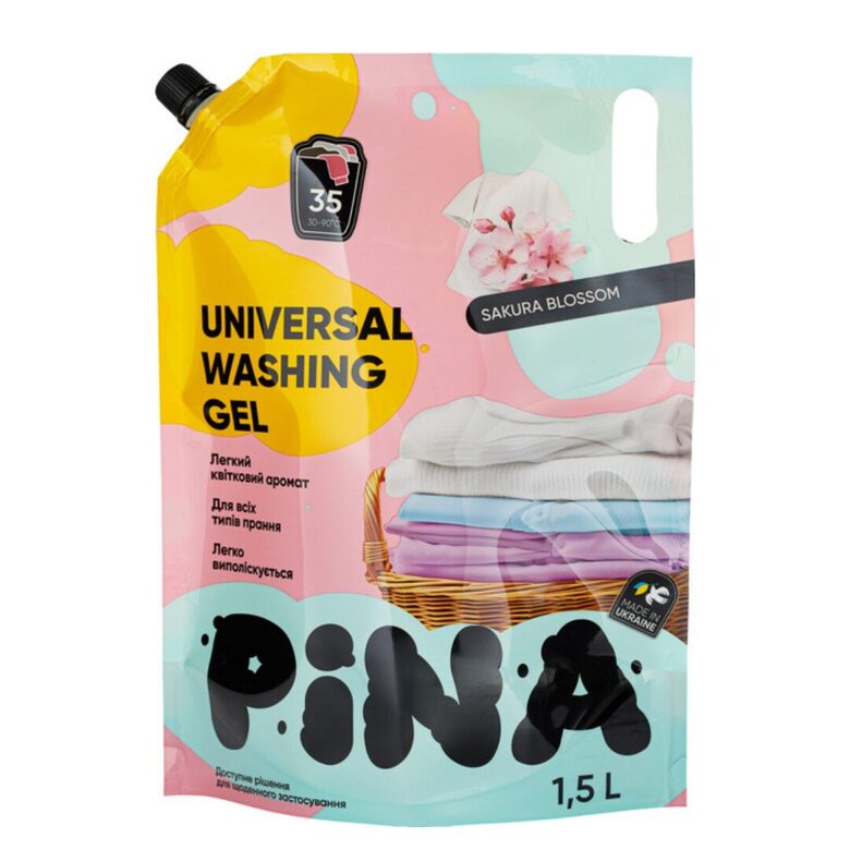 PINA veļas mazg. gēls 1.5L "Sakura Blossom"
