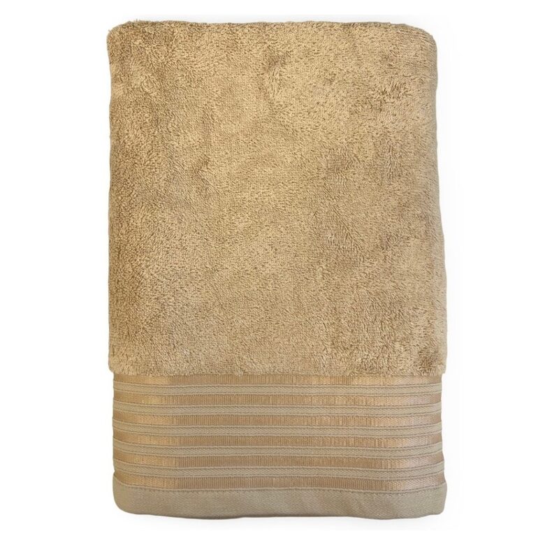 MODAL premium frotē dvielis 70x140cm, 60% kokvilna/40% modāls, bēšs