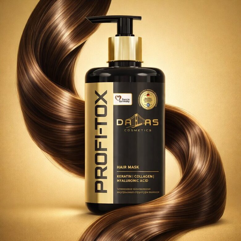 DALAS matu maska ar keratīnu, kolagēnu un hialuronskābi, 900ml