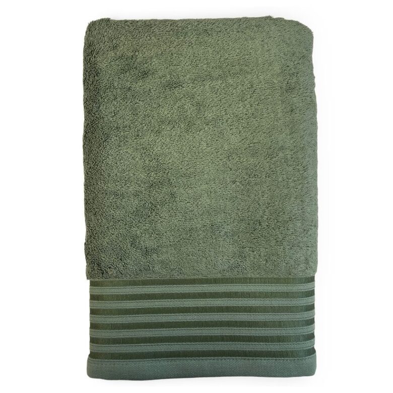 MODAL premium frotē dvielis 70x140cm, 60% kokvilna/40% modāls, zaļš