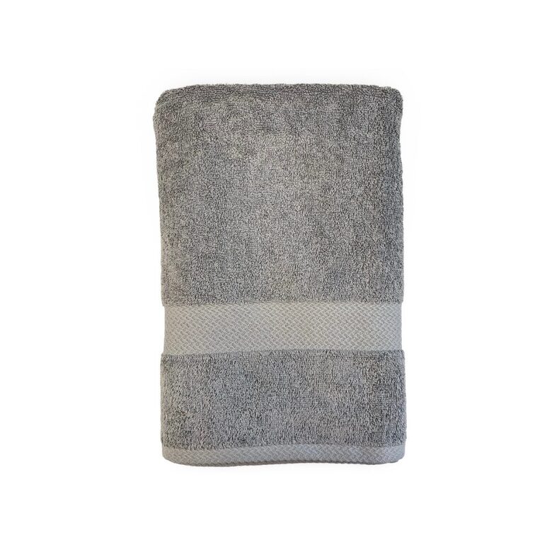 CLASSIC kokvilnas frotē dvielis 50x100cm, gaiši pelēks