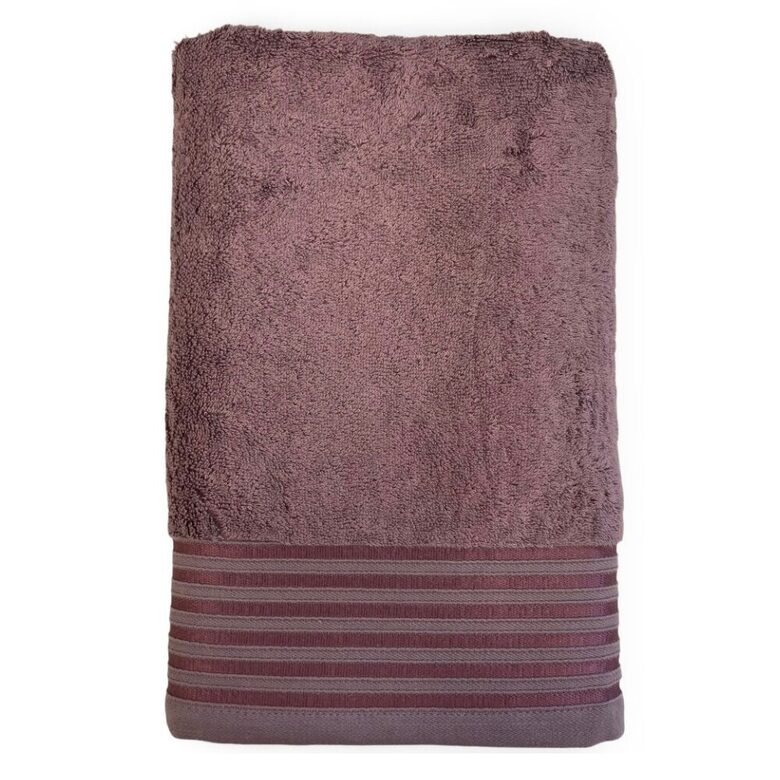 MODAL premium frotē dvielis 70x140cm, 60% kokvilna/40% modāls, lillā