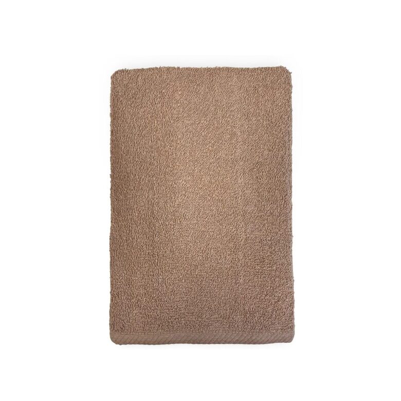 BASIC kokvilnas frotē dvielis 50x100cm, bēšs (izlasīt aprakstu)