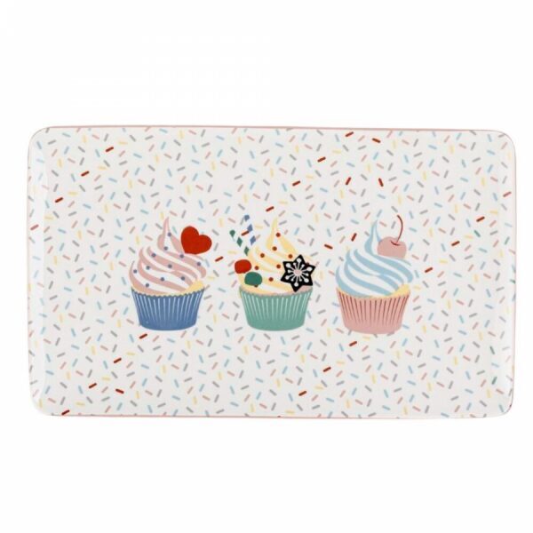 MUFFI porcelāna šķīvis 25x15.8cm