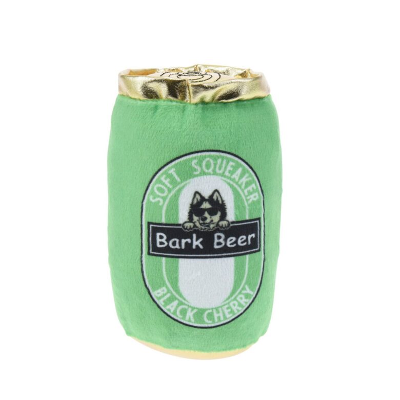 DOGS rotaļlieta 15x8x8cm, zaļa bundža