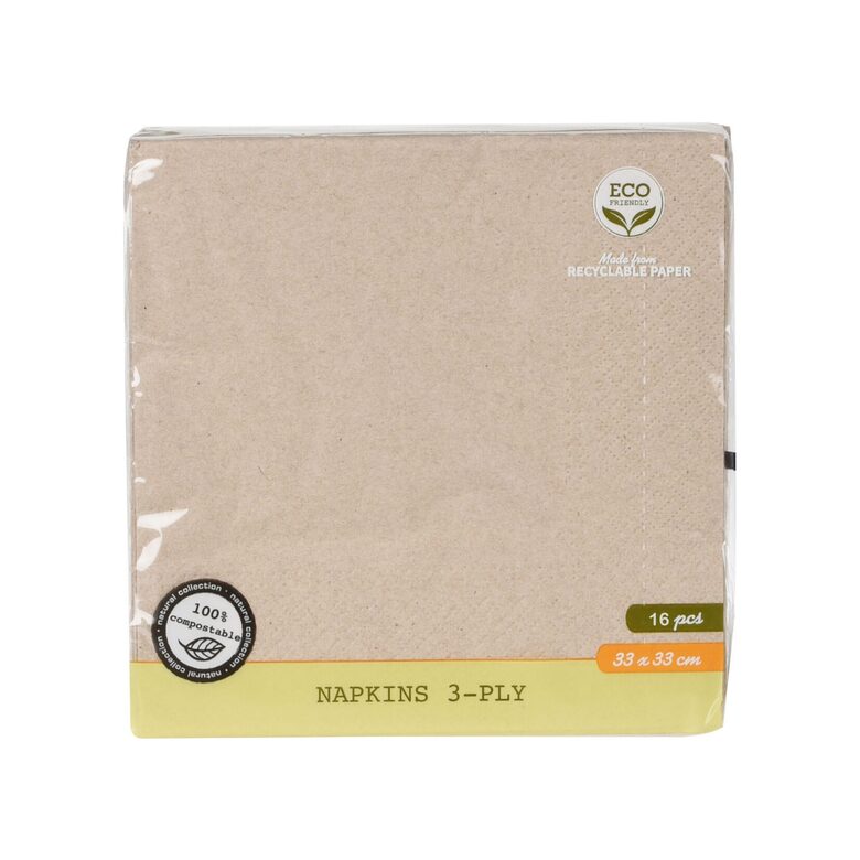 ECO salvetes 16gab, 33x33cm