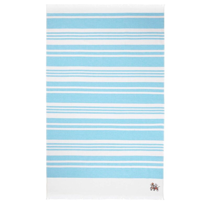 DISNEY Mickey 100% kokvilnas hammam dvielis 100x165cm