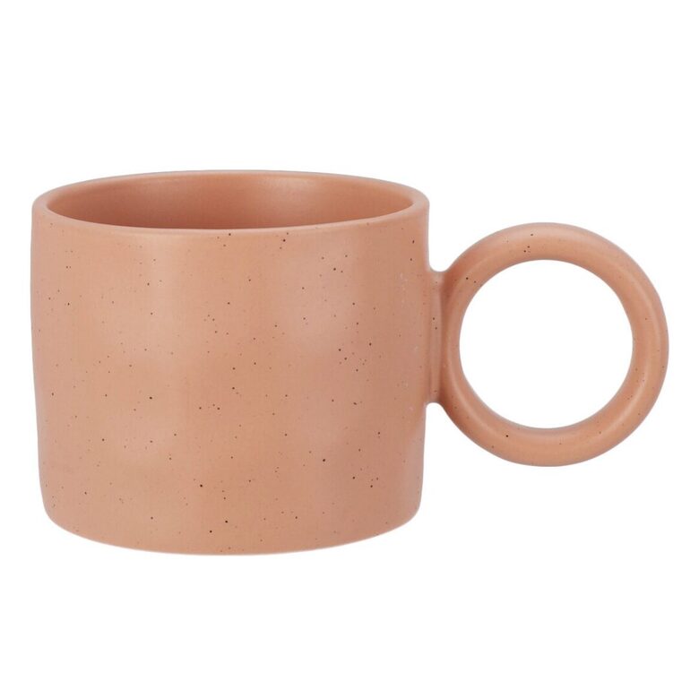 CIRCLE porcelāna krūze 370ml, oranža