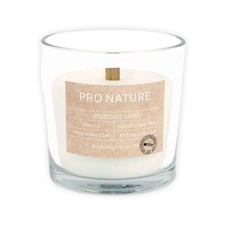 MULLER PRO NATURE stearīna svece +/-30h