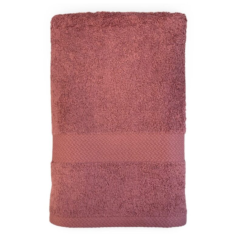 CLASSIC kokvilnas frotē dvielis 70x140cm, rozā