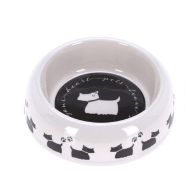 PETS barības bļoda 18x18x5cm "Dogs"