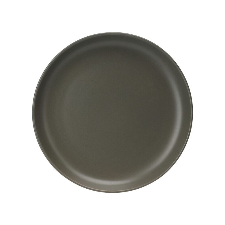 MATTE keramikas šķīvis d20cm x h2.5cm, tumši pelēks