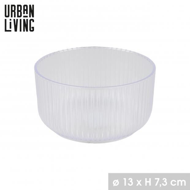 SAMBA plastikas bļoda 0.75L/d13x7cm, balta