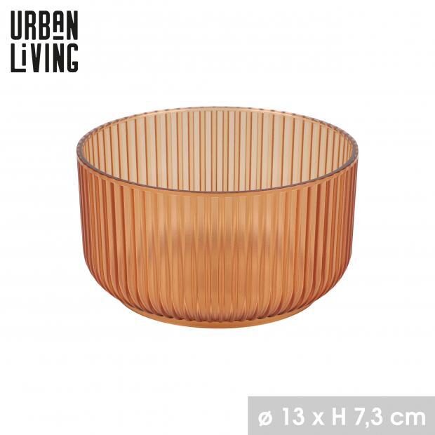 SAMBA plastikas bļoda 0.75L/d13x7cm, oranža