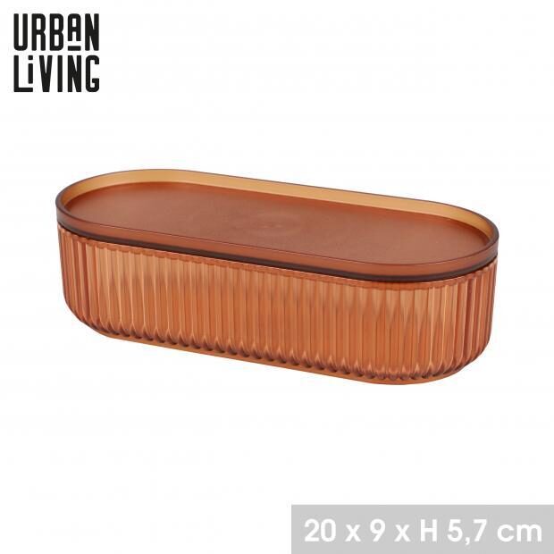 SAMBA plastikas uzglabāšanas trauks 0.5L/20x9x6cm