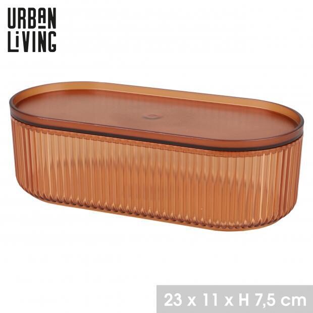 SAMBA plastikas uzglabāšanas trauks 1.0L/23x11x7.5cm
