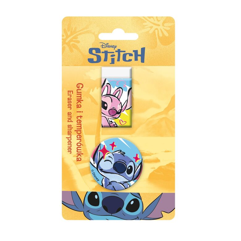 STITCH dzēšgumija un zīmuļu asinātājs