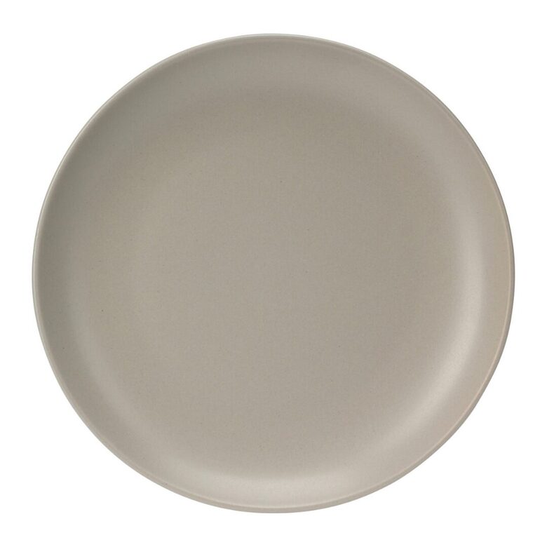 MATTE keramikas šķīvis d27cm x h2.5cm, gaiši pelēks