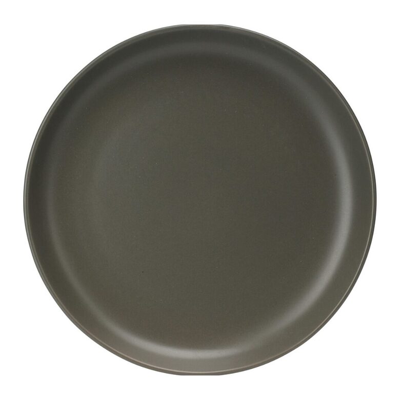 MATTE keramikas šķīvis d27cm x h2.5cm, tumši pelēks