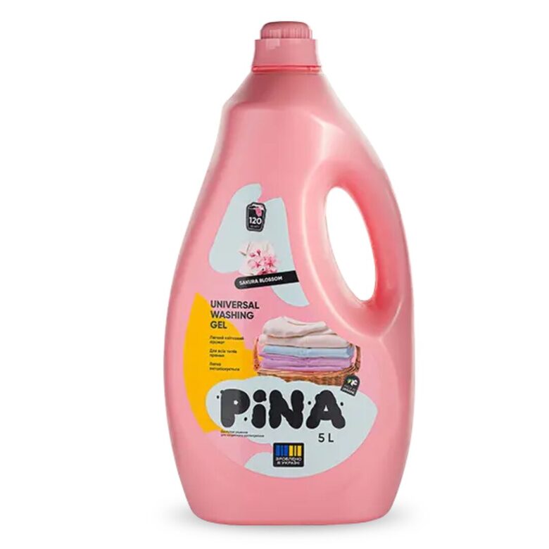 PINA veļas mazg. gēls 5L "Sakura Blossom"