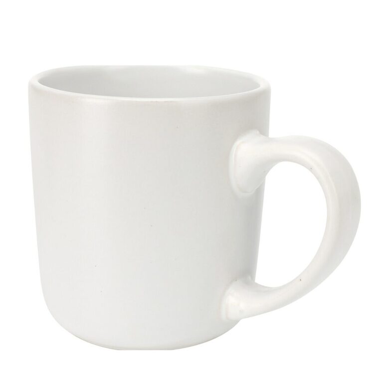 MATTE keramikas krūze 370ml, balta