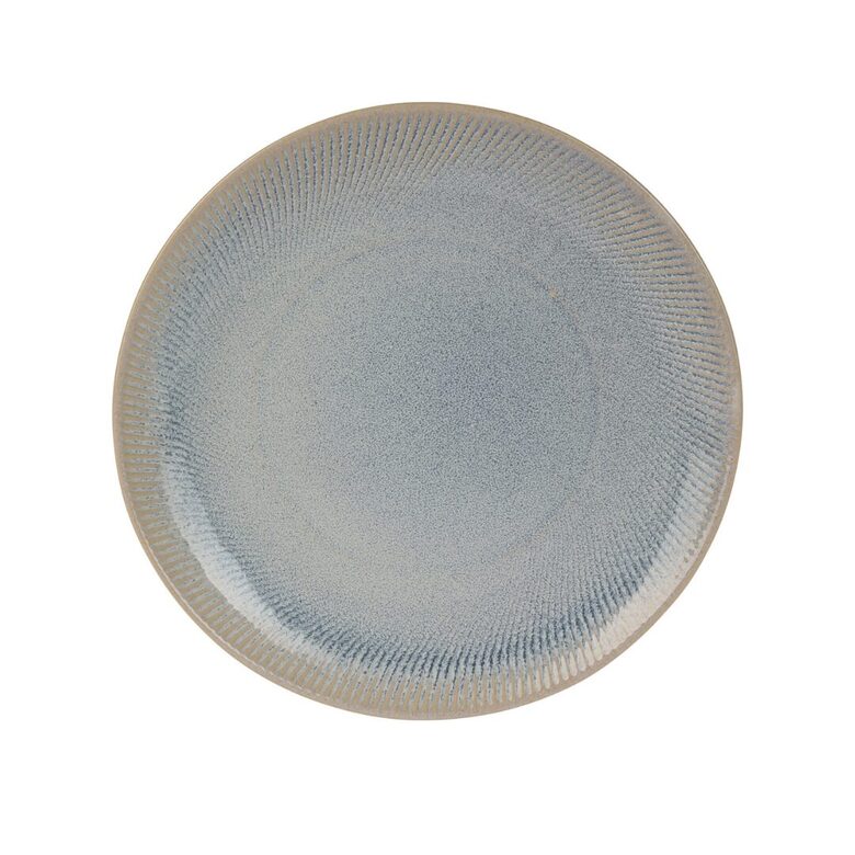 NATURE keramikas šķīvis d22cm x 2.7cm, zils