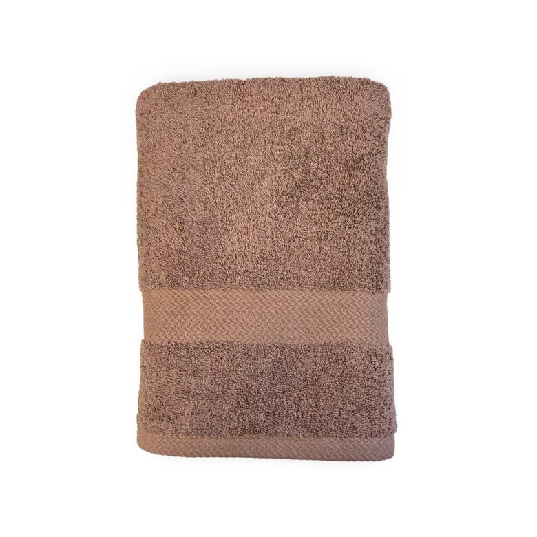 CLASSIC kokvilnas frotē dvielis 50x100cm, brūns