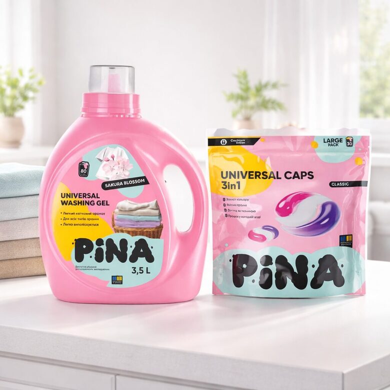 PINA “Economy” veļas mazg. k-ts, 2gab