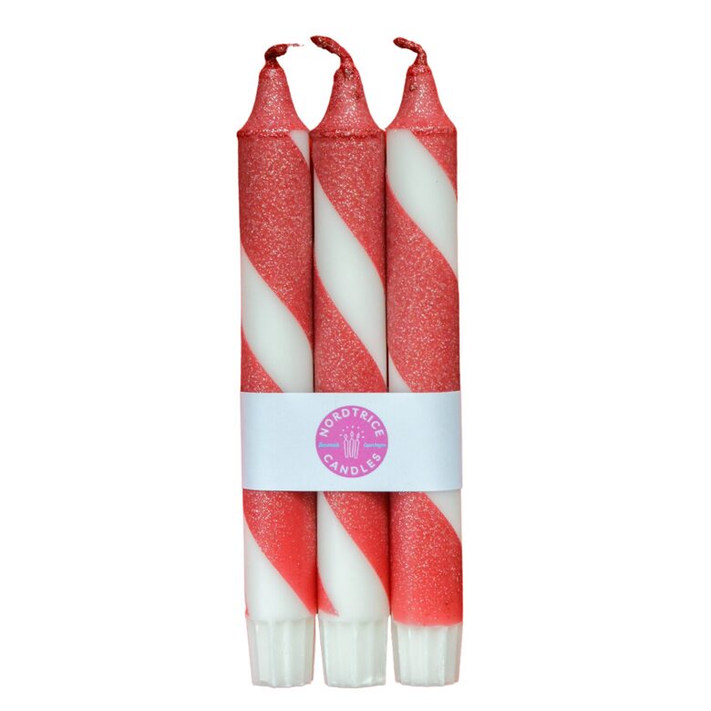 NORDTRICE "hand-made" stearīna sveces 3gab, +/-6h