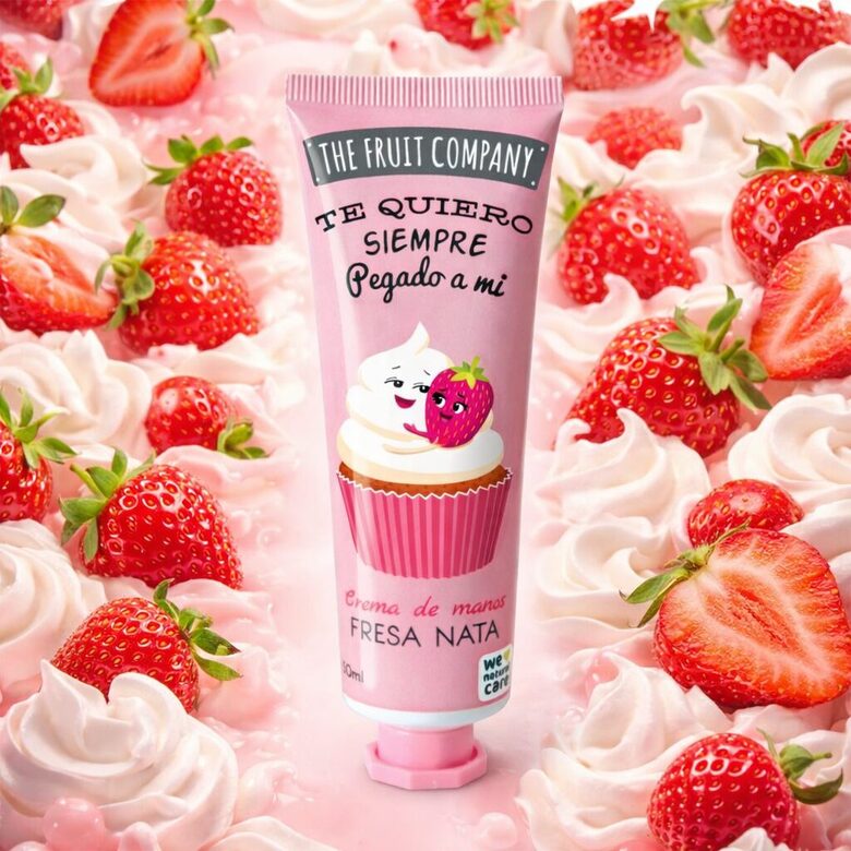 THE FRUIT COMPANY krēms rokām STRAWBERRIES, 50ml