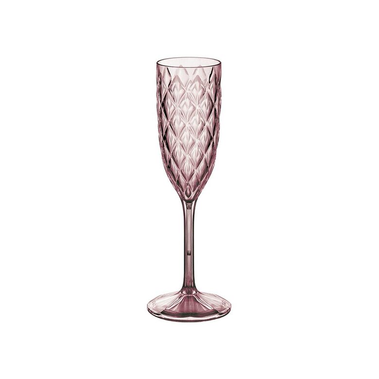 GLAMOUR plastikas glāze 200ml, rozā