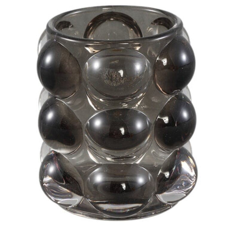 PTMD stikla trauks-svečturis "Lonnie" d8cm x h9cm