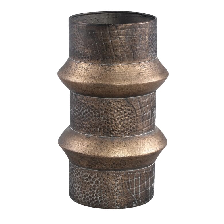 PTMD metāla vāze "Danzic" d18cm x h30cm