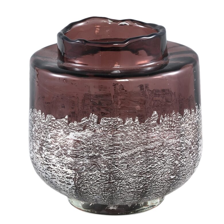 PTMD stikla vāze "Niddy" d18.5cm x h19cm