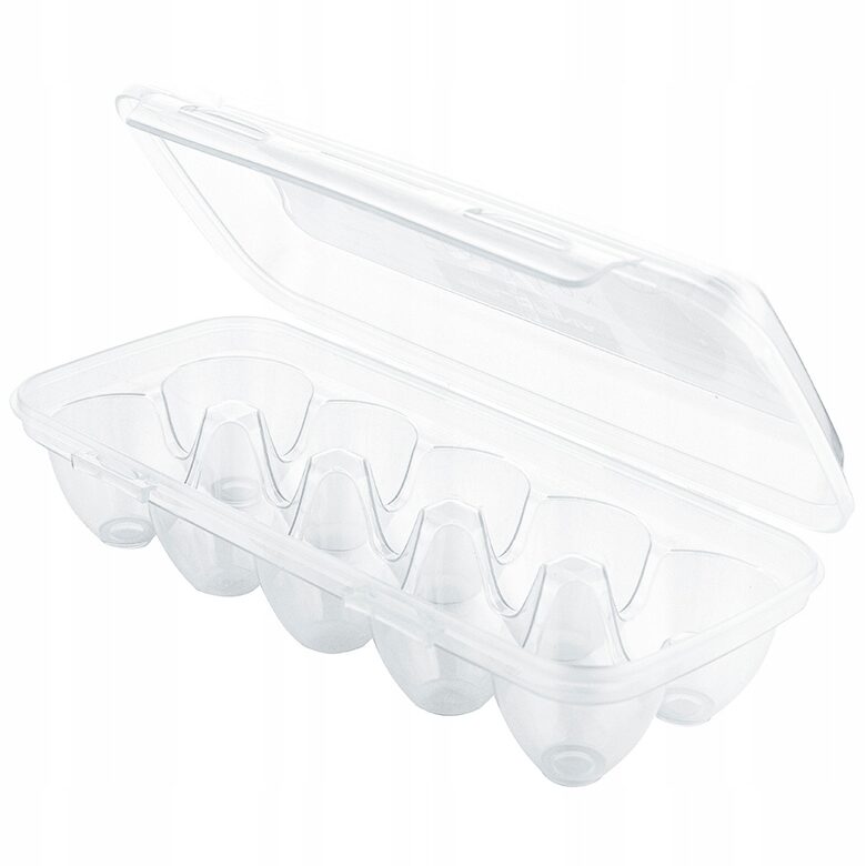 FLORINA plastmasas olu uzglabāšanas trauks, balts