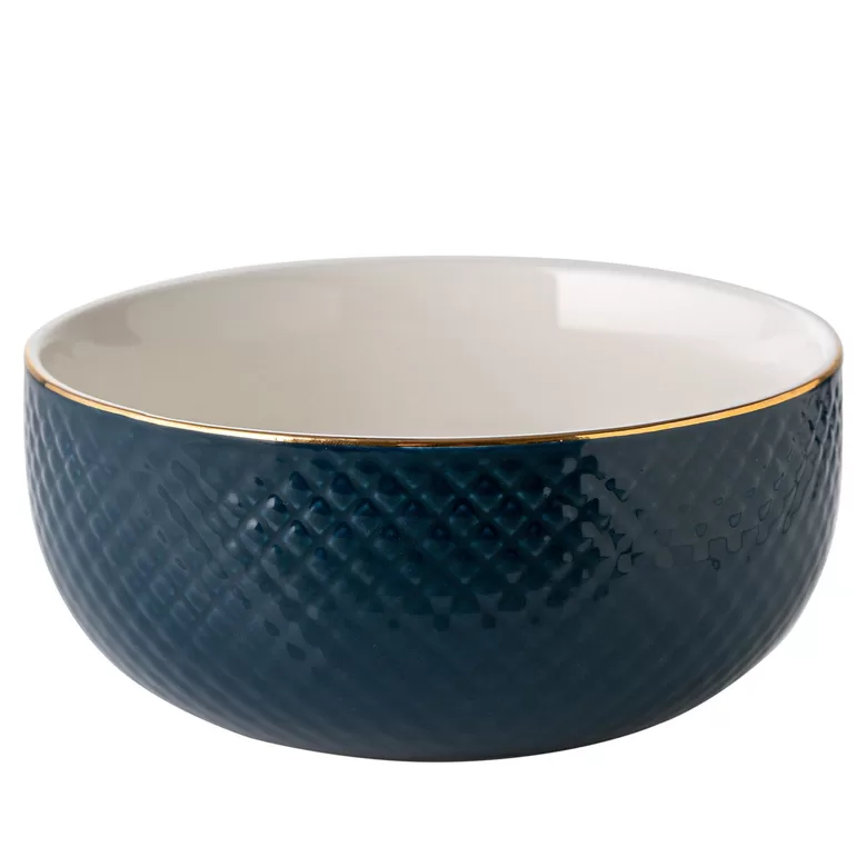 TIFFANY porcelāna bļoda d13cm, zila