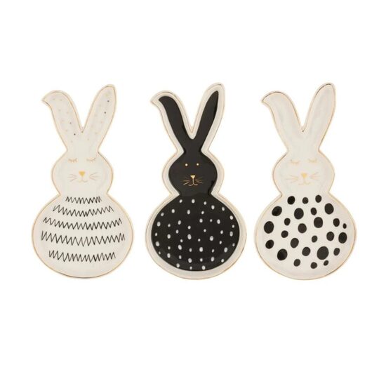 J-LINE porcelāna servēšanas šķīvītis 7x13cm