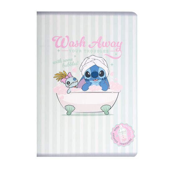 STITCH rūtiņu klade A5, 60 lapas, zaļa