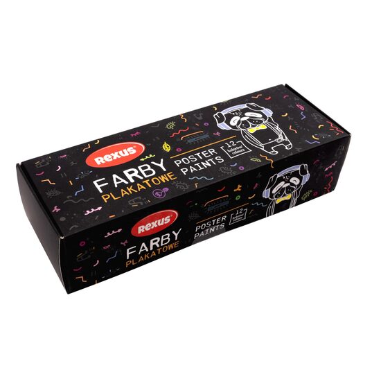 REXUS TEENS guaša krāsas 12gab, 20ml
