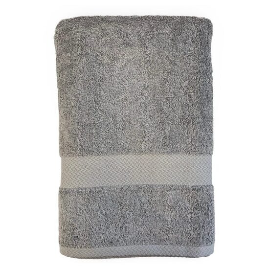 CLASSIC kokvilnas frotē dvielis 70x140cm, gaiši pelēks