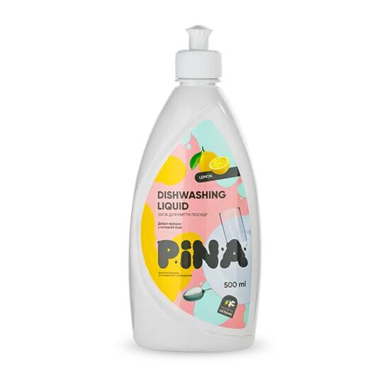 PINA trauku mazgāšanas līdzeklis "Lemon" 500ml