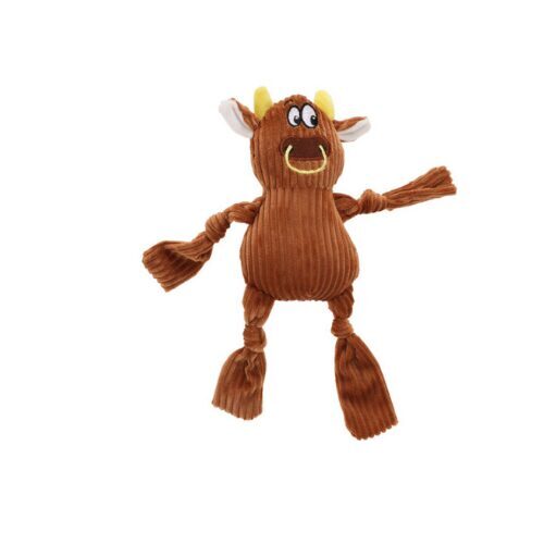 DOGS rotaļlieta 25x25x9cm, brūna gotiņa