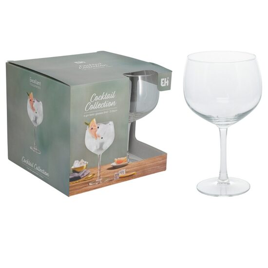 COCTAIL COLLECTION stikla glāzes 650ml, 4gab