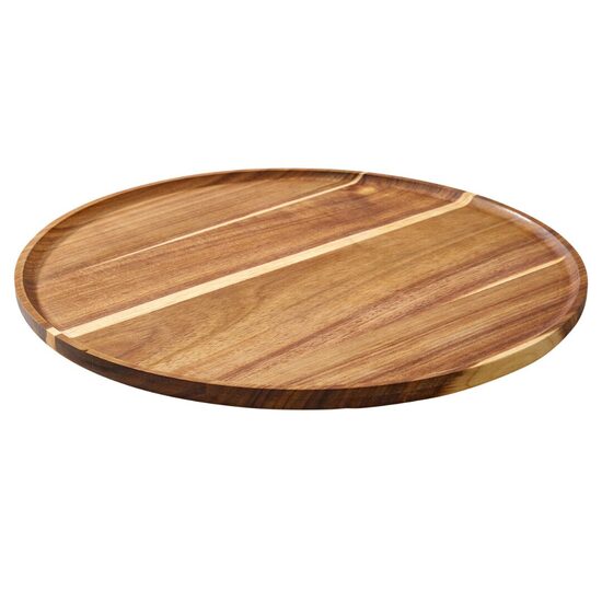 WOODY servēšanas paliktnis no akācijas, d35cm x h2cm