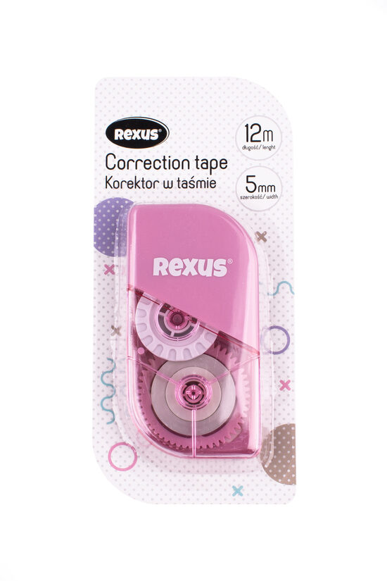 REXUS korektora lente 5mm x12m