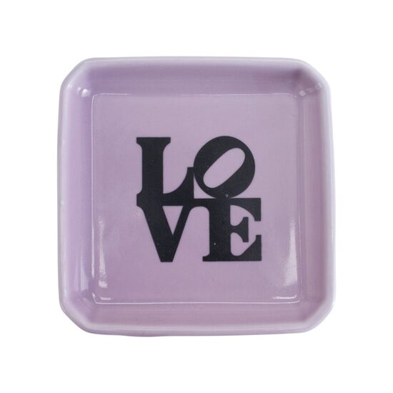 SNACKY porcelāna šķīvis d9.5cm, violēts